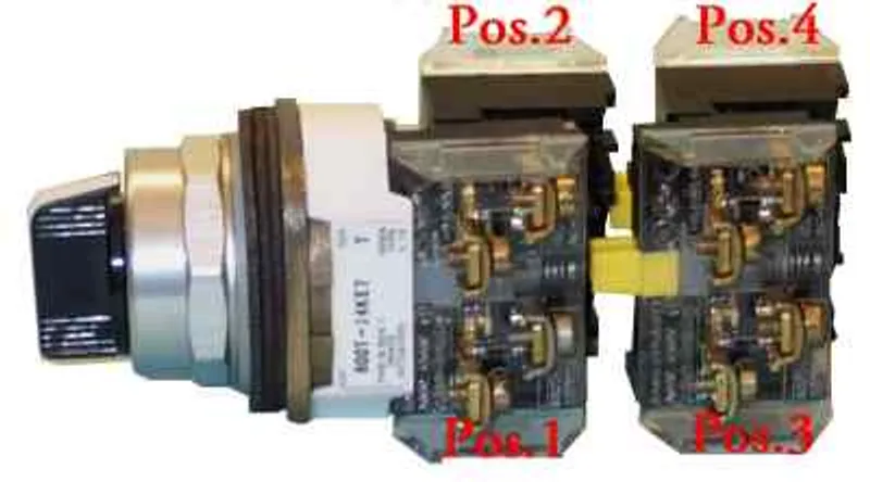 Rockwell Automation / Allen-Bradley 800T-J5C – 30mm Selector Switch 800T PB — photo 2 of 2