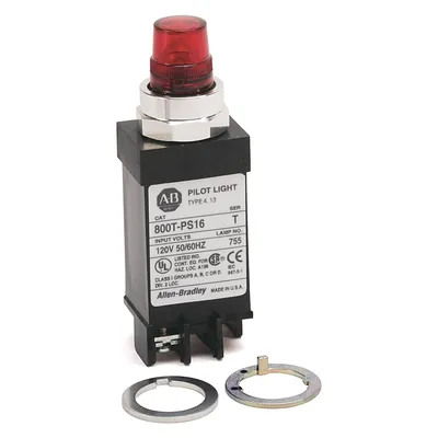 Allen-Bradley 800T-PS16R – 18mm Pilot Light 800T PB Allen-Bradley 800T-PS16R – 18mm Pilot Light 800T PB