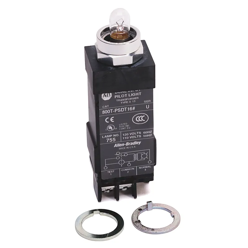 Rockwell Automation / Allen-Bradley 800T-PSDT16R – 18mm Pilot Light 800T PB