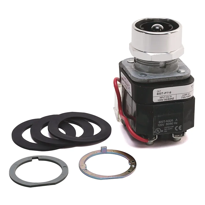 Rockwell Automation / Allen-Bradley 800T-PTH16BAR – 30mm Pilot Light 800T PB — photo 1 of 3
