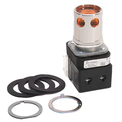Rockwell Automation / Allen-Bradley 800T-QAH2AD1Y – 30mm Momentary Push Button 800T PB