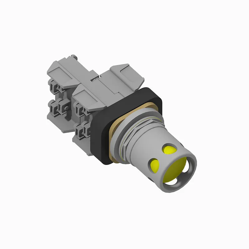 Rockwell Automation / Allen-Bradley 800T-QAH2YG1 – 30 mm Momentary Push-Button 800T PB — photo 1 of 2
