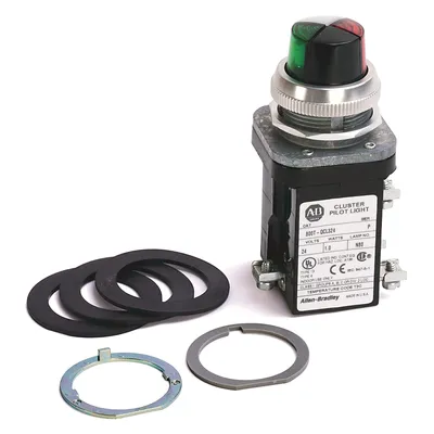 Rockwell Automation / Allen-Bradley 800T-QCL324WGXR – 30mm Pilot Light 800T PB
