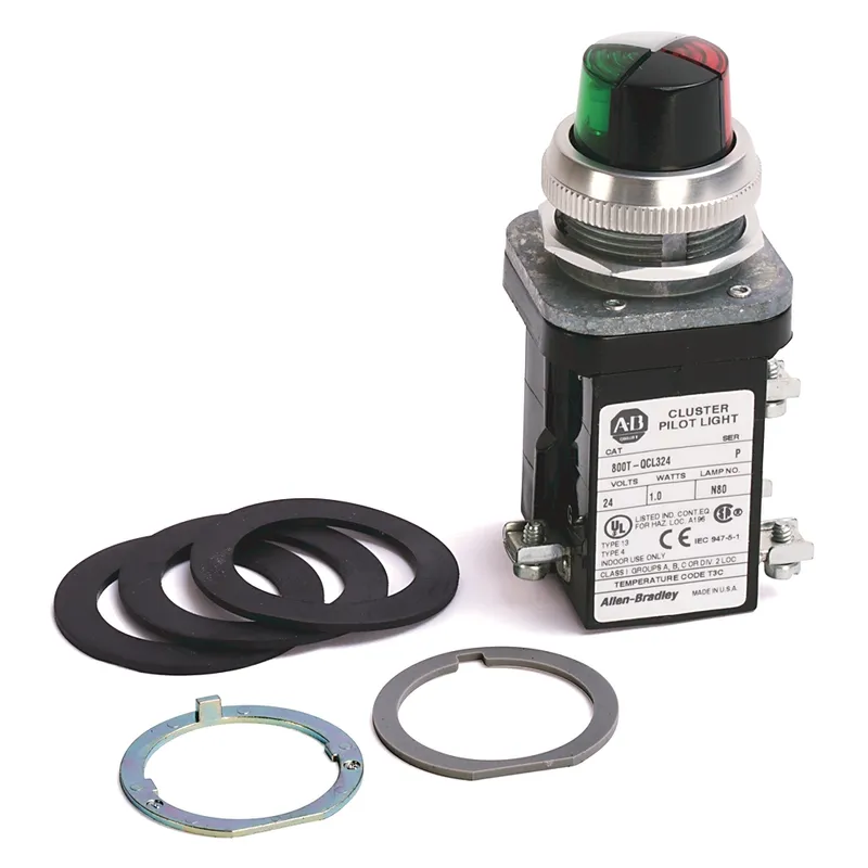 Rockwell Automation / Allen-Bradley 800T-QCL424GGGG – 30mm Pilot Light 800T PB