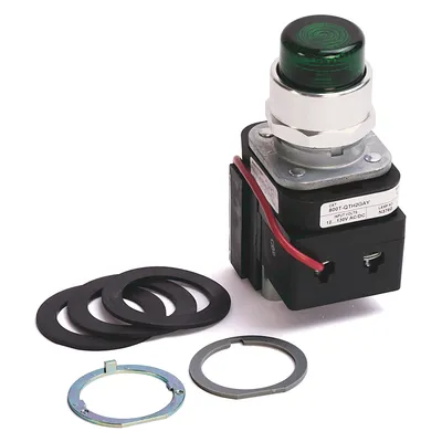 Allen-Bradley 800T-QTH2GAV – 30mm Pilot Light 800T PB Allen-Bradley 800T-QTH2GAV – 30mm Pilot Light 800T PB