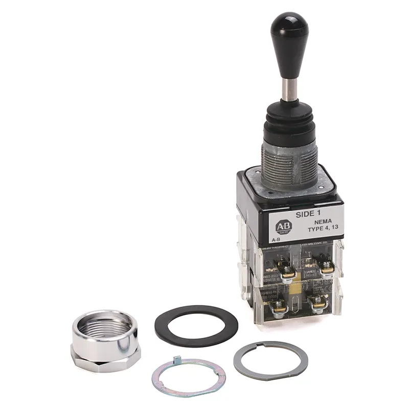 Rockwell Automation / Allen-Bradley 800T-T2H3GGXX – 30mm Toggle Switch 800T PB — photo 1 of 2