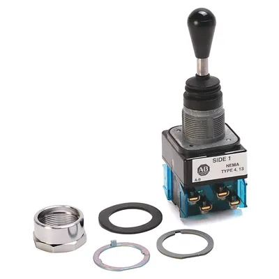 Rockwell Automation / Allen-Bradley 800T-T4T8FFXX – 30mm Toggle Switch 800T PB