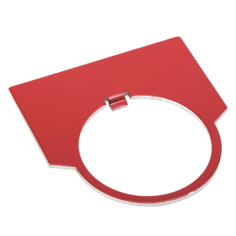 Rockwell Automation / Allen-Bradley 800T-X121 – 30mm 800T Red Blank Half Round Legend