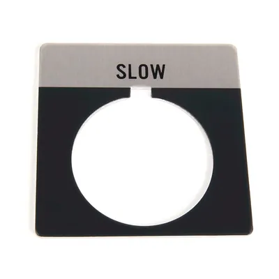 Allen-Bradley 800T-X544 – 30mm 800T SLOW Legend Plate Allen-Bradley 800T-X544 – 30mm 800T SLOW Legend Plate