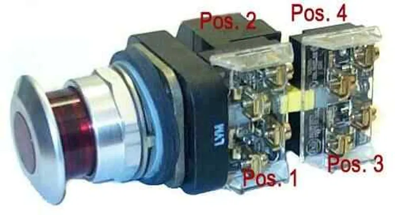 Rockwell Automation / Allen-Bradley 800TC-FXTQH2BA – 30 mm Push-Pull Device 800T PB — photo 2 of 2