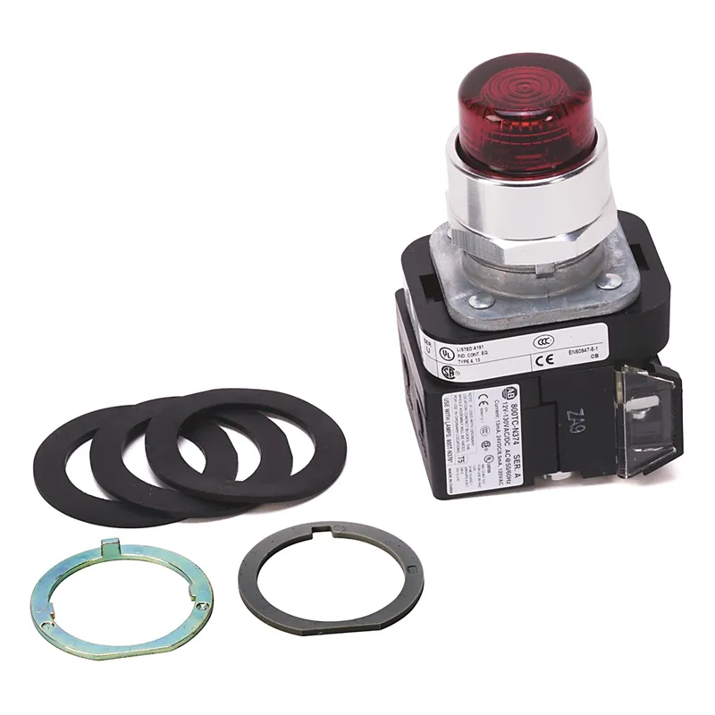 Rockwell Automation / Allen-Bradley 800TC-QBH2RG1 – 30mm Momentary Push Button 800T PB — photo 1 of 2