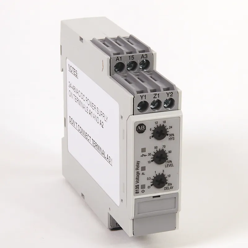 Rockwell Automation / Allen-Bradley 813S-V1-500V-48 – Machinealert 813S 1-Phase Voltage Relay — photo 1 of 2