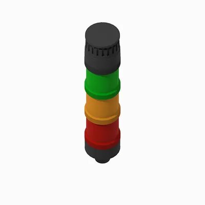 Allen-Bradley 854KC-NPTB24Y4Y5Y3P1 – Control Tower 60 mm Config Stack Light Allen-Bradley 854KC-NPTB24Y4Y5Y3P1 – Control Tower 60 mm Config Stack Light