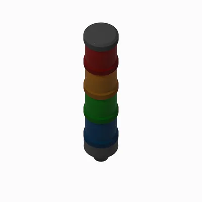 Allen-Bradley 854KC-NPTB24Y6Y3Y5Y4 – Control Tower 60 mm Config Stack Light Allen-Bradley 854KC-NPTB24Y6Y3Y5Y4 – Control Tower 60 mm Config Stack Light