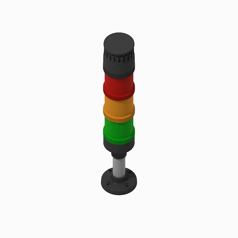 Rockwell Automation / Allen-Bradley 854KC-P10B24Y3Y5L4P1 – Control Tower 60 mm Config Stack Light
