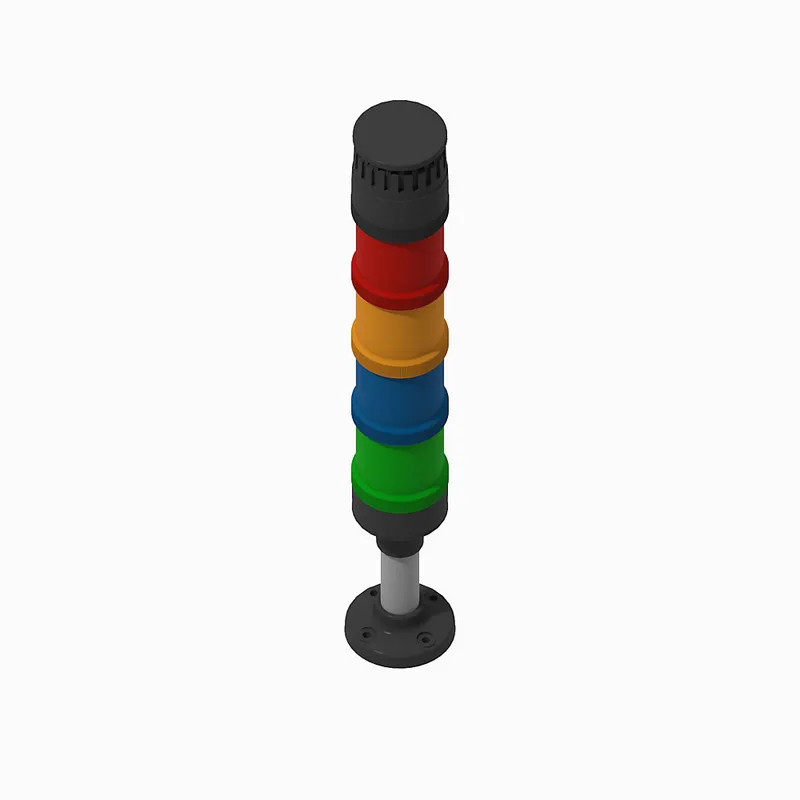 Rockwell Automation / Allen-Bradley 854KC-P10B24Y3Y6Y5Y4P1 – Control Tower 60 mm Config Stack Light