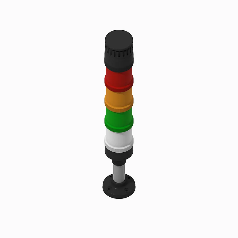 Rockwell Automation / Allen-Bradley 854KC-P10B24Y7Y3Y5Y4P1 – Control Tower 60 mm Config Stack Light