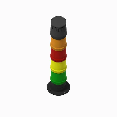 Allen-Bradley 854KC-SFB24Y3Y8Y4Y5P1 – Control Tower 60 mm Config Stack Light Allen-Bradley 854KC-SFB24Y3Y8Y4Y5P1 – Control Tower 60 mm Config Stack Light