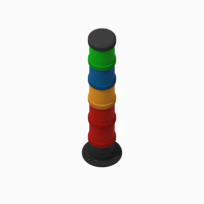 Allen-Bradley 854KC-SFB24Y4Y4Y5Y6Y3 – Control Tower 60 mm Config Stack Light Allen-Bradley 854KC-SFB24Y4Y4Y5Y6Y3 – Control Tower 60 mm Config Stack Light