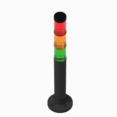Rockwell Automation / Allen-Bradley 855D-P00SC20B10Y3L5L4 – Preassembled Stack Light 30 mm Stack Lig