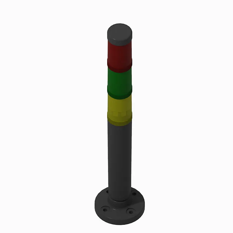 Rockwell Automation / Allen-Bradley 855D-P00SC20B10Y8Y3Y4 – Preassembled Stack Light 30 mm Stack Lig