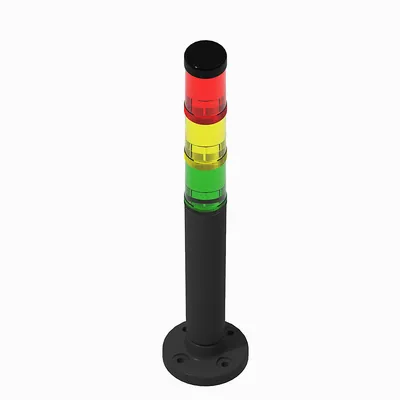 Rockwell Automation / Allen-Bradley 855D-P00SC20B24Y3L8Y4 – Preassembled Stack Light 30 mm Stack Lig
