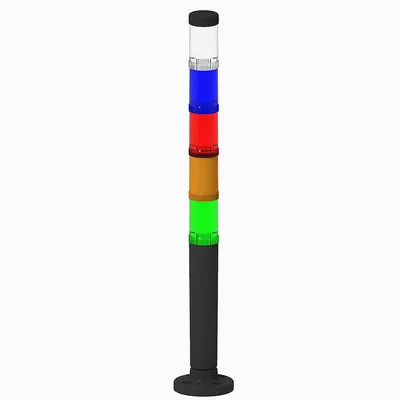 Allen-Bradley 855D-P00SC20B24Y3Y5Y4Y6Y7 – Preassembled Stack Light 30 mm Stack Lig Allen-Bradley 855D-P00SC20B24Y3Y5Y4Y6Y7 – Preassembled Stack Light 30 mm Stack Lig