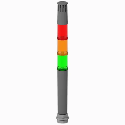 Allen-Bradley 855D-T00SC20G24Y3L5L4P1 – Preassembled Stack Light 30 mm Stack Lig Allen-Bradley 855D-T00SC20G24Y3L5L4P1 – Preassembled Stack Light 30 mm Stack Lig
