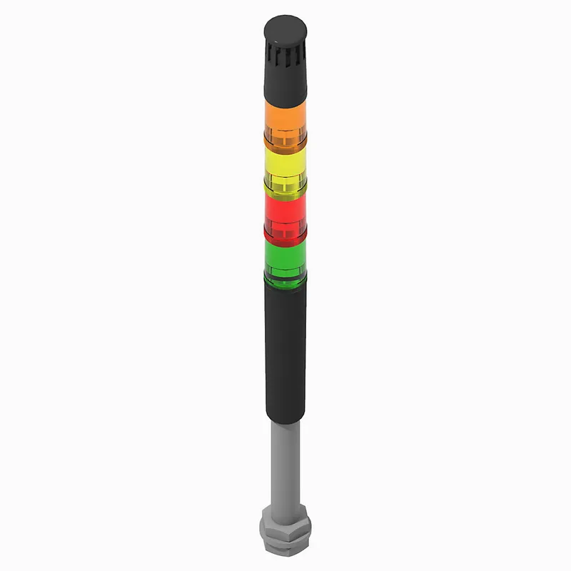 Rockwell Automation / Allen-Bradley 855D-T10SC20B24Y3Y4Y8Y5P1 – Preassembled Stack Light 30 mm Stack Lig