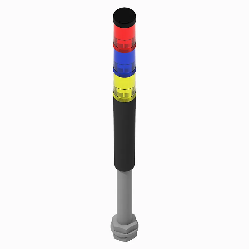 Rockwell Automation / Allen-Bradley 855D-T10SC20B24Y8Y6Y4 – Preassembled Stack Light 30 mm Stack Lig
