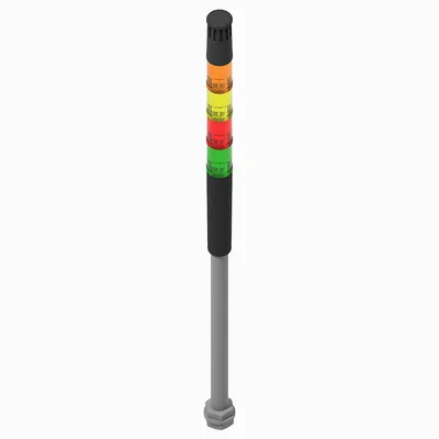 Rockwell Automation / Allen-Bradley 855D-T25SC20B24Y3Y4Y8Y5P1 – Preassembled Stack Light 30 mm Stack Lig