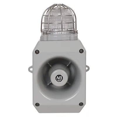 Allen-Bradley 855HM-CGMA20DL5 – Metal Horn with LED Beacon 240V AC Allen-Bradley 855HM-CGMA20DL5 – Metal Horn with LED Beacon 240V AC