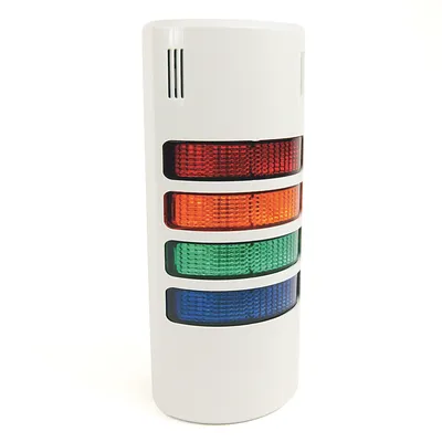 Rockwell Automation / Allen-Bradley 855W-G24Y3Y4P1 – 855W 24V AC/DC Wall Mount Signal Light