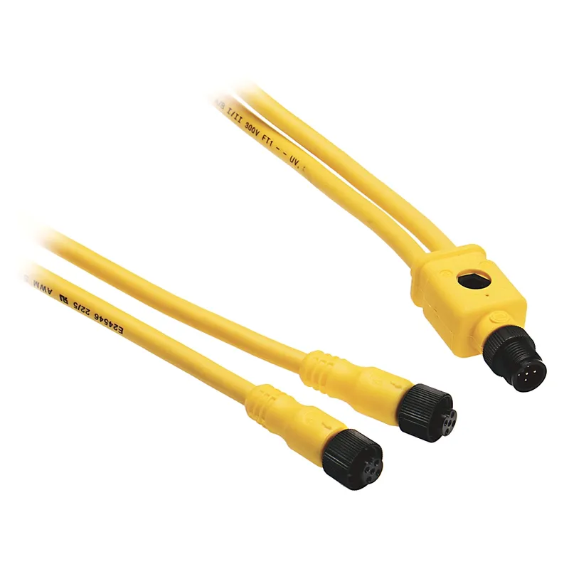 Rockwell Automation / Allen-Bradley 879D-R4HJDM-2 – V Cable or Y Cable Splitter — photo 1 of 2