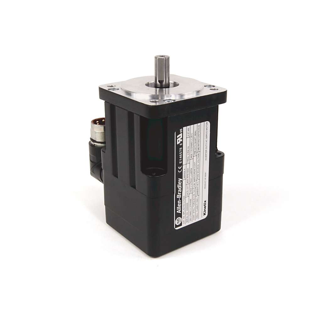 Rockwell Automation / Allen-Bradley MPL-A210V-VJ72AA – MP-Series MPL 240V AC Rotary Servo Motor — photo 1 of 2 Rockwell Automation / Allen-Bradley MPL-A210V-VJ72AA – MP-Series MPL 240V AC Rotary Servo Motor — photo 1 of 2