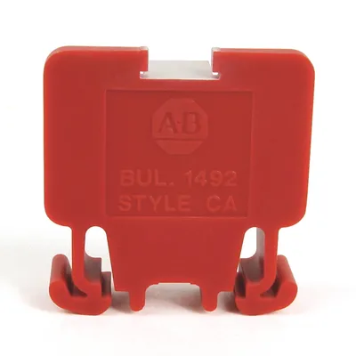 Allen-Bradley 1492-CA1RE – TERM BLCK Rail MTD 1P 55A RED Allen-Bradley 1492-CA1RE – TERM BLCK Rail MTD 1P 55A RED