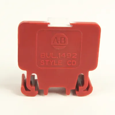 Allen-Bradley 1492-CD3RE – Rail Mtd 1P 100A 600V RED TERM BLCK Allen-Bradley 1492-CD3RE – Rail Mtd 1P 100A 600V RED TERM BLCK