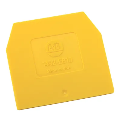 Allen-Bradley 1492-EB10-Y – IEC End Barrier, 1.5 x 45 x 41mm Allen-Bradley 1492-EB10-Y – IEC End Barrier, 1.5 x 45 x 41mm