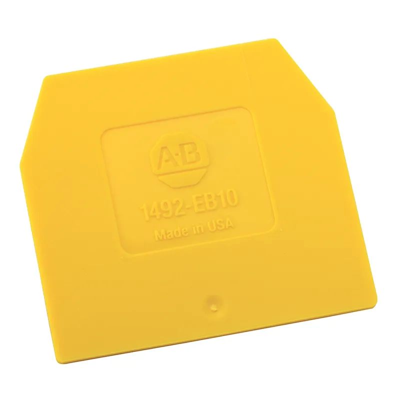 1492-EB10-Y IEC End Barrier, 1.5 x 45 x 41mm