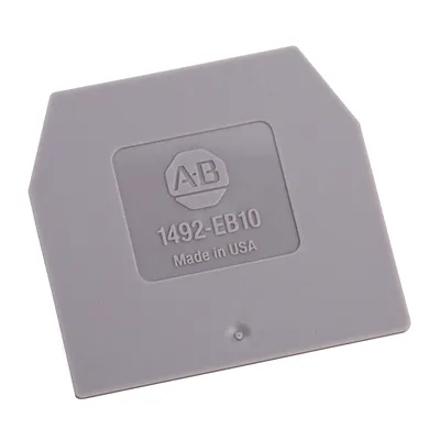1492-EB10 IEC End Barrier, 1.5 x 45 x 41mm