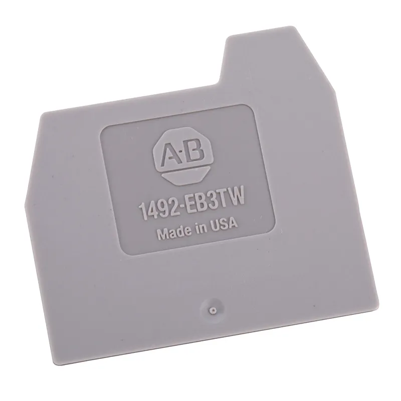 1492-EB3TW IEC End Barrier, 1.5 x 45.4 x 41.6mm