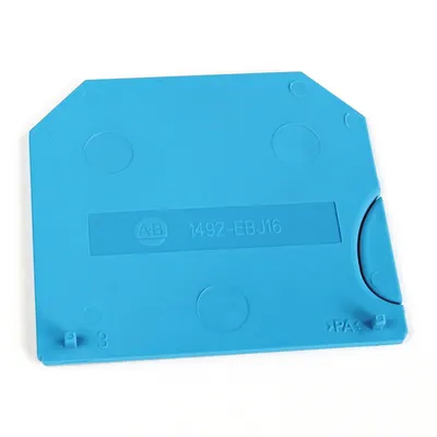 Allen-Bradley 1492-EBJ16-B – IEC End Barrier, 1.5 x 49 x 60mm Allen-Bradley 1492-EBJ16-B – IEC End Barrier, 1.5 x 49 x 60mm