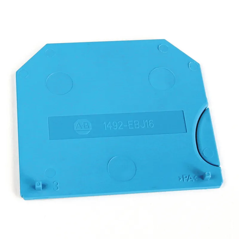 1492-EBJ16-B IEC End Barrier, 1.5 x 49 x 60mm