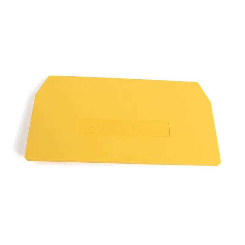 1492-EBL16-Y IEC End Barrier, 3 x 43.5 x 82.5mm