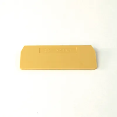 1492-EBL3Q-Y IEC End Barrier, 2 x 30.6 x 79mm