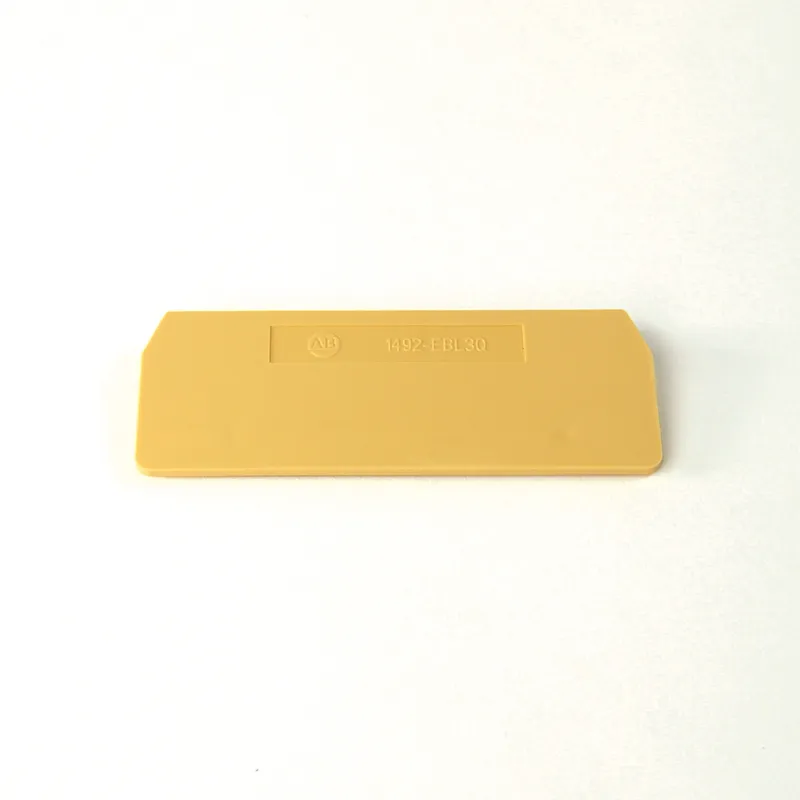 1492-EBL3Q-Y IEC End Barrier, 2 x 30.6 x 79mm