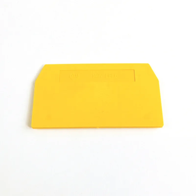 1492-EBL6-Y IEC End Barrier, 2 x 36.95 x 65mm