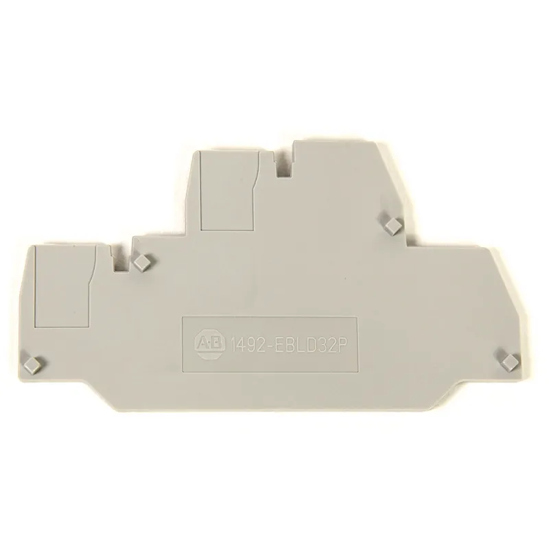 1492-EBLD32P IEC End Barrier, 2.5 x 44.7 x 80.5mm