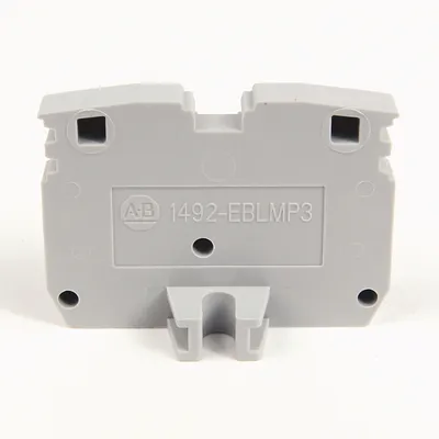 Allen-Bradley 1492-EBLMP3 – IEC End Barrier, 5.1 x 23.8 x 33.3mm Allen-Bradley 1492-EBLMP3 – IEC End Barrier, 5.1 x 23.8 x 33.3mm