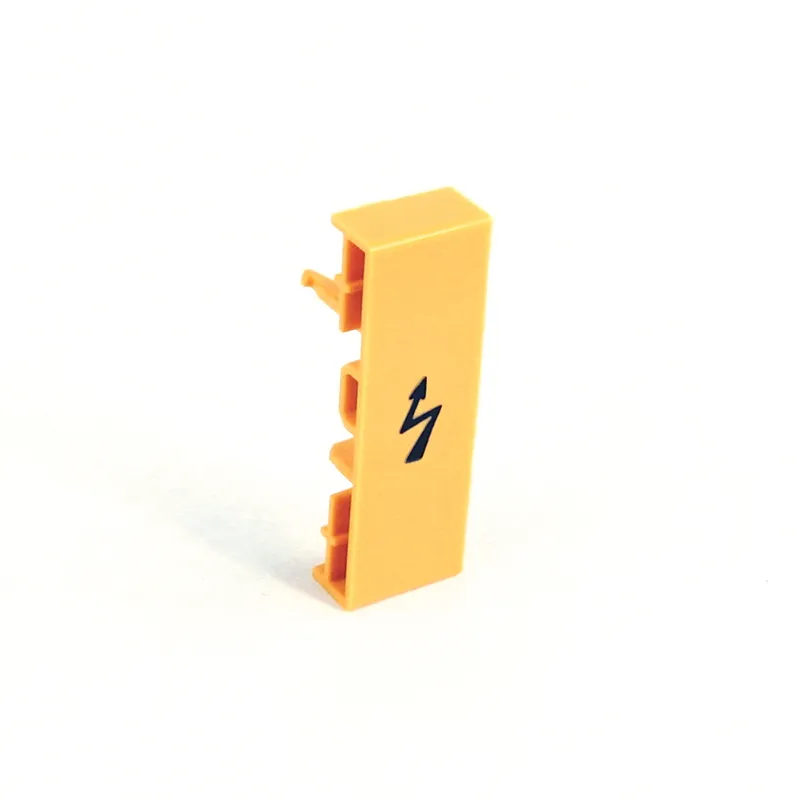 1492-EWPJ12 IEC Term Blck 12 mm Warning Plate
